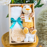 Personalised Mini Baby Hamper Winnie-the-Pooh Tigger Theme