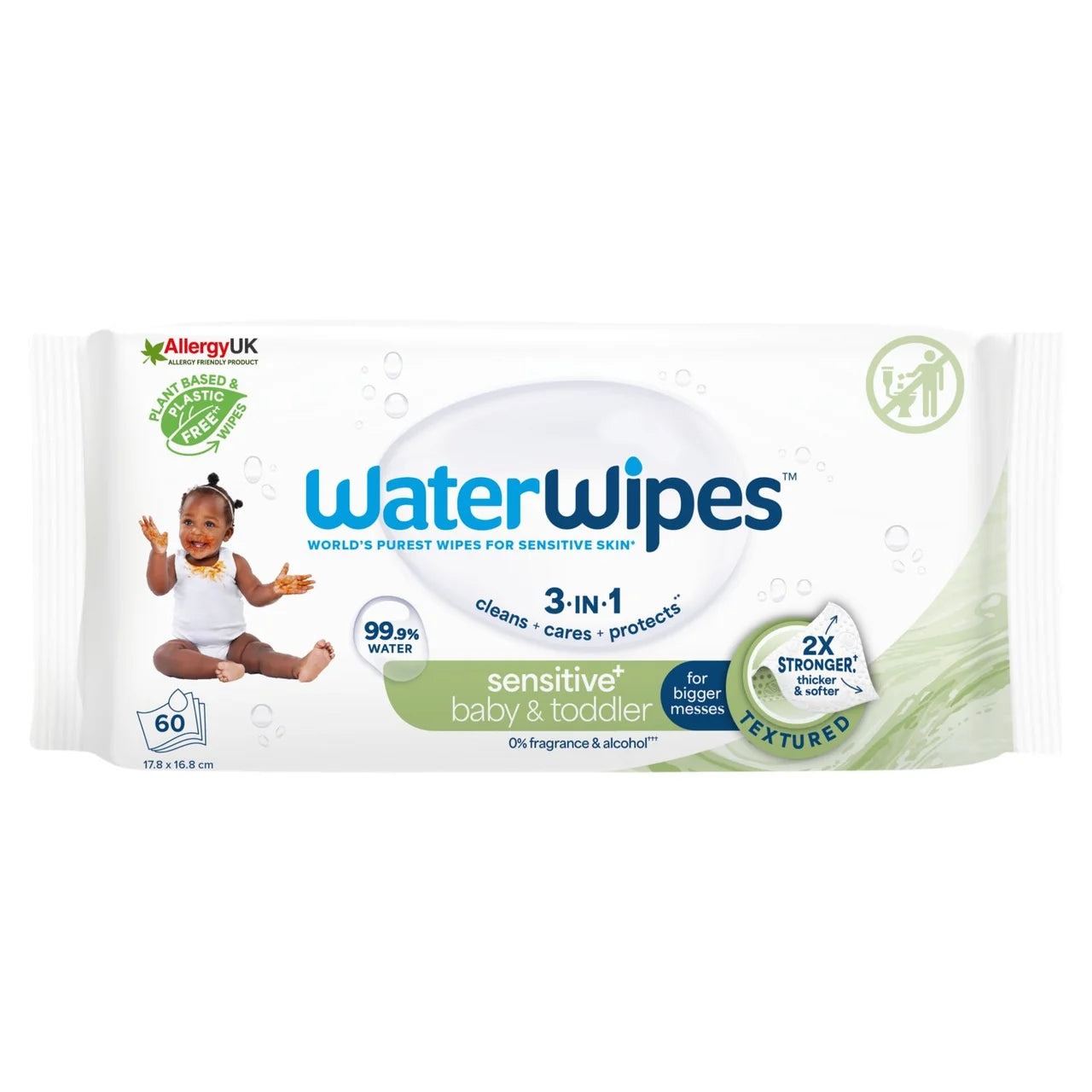 Gentle Unscented Water Baby Wipes Travel Pack
