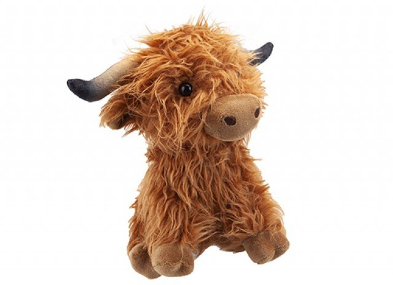 Brown Highland Cow Plush Soft Toy