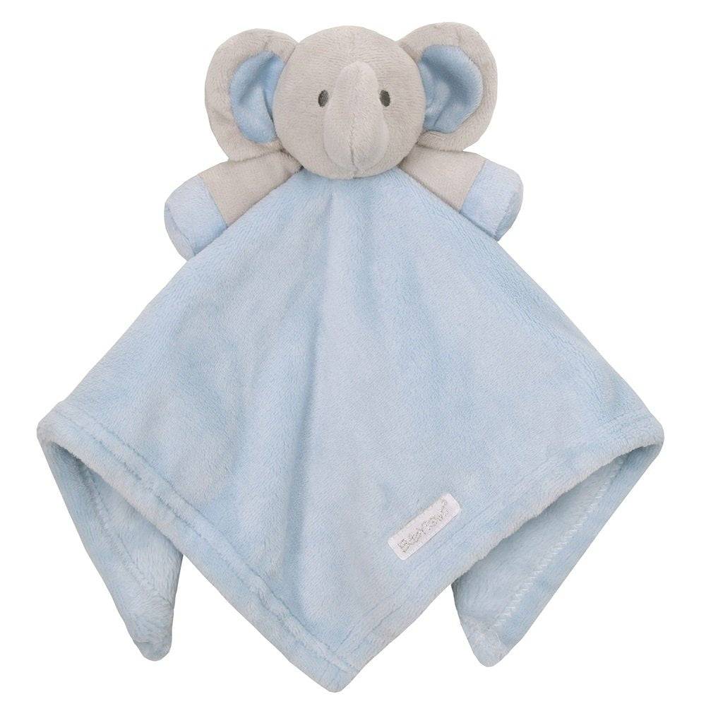 Cute Elephant Baby Comforter in Blue