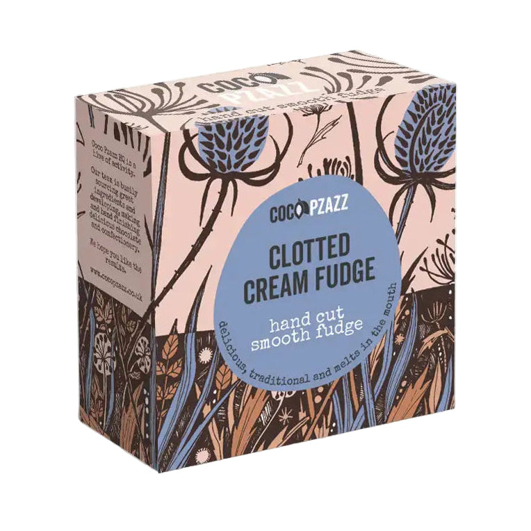 Traditional Hand Cut Clotted Cream Fudge 150g