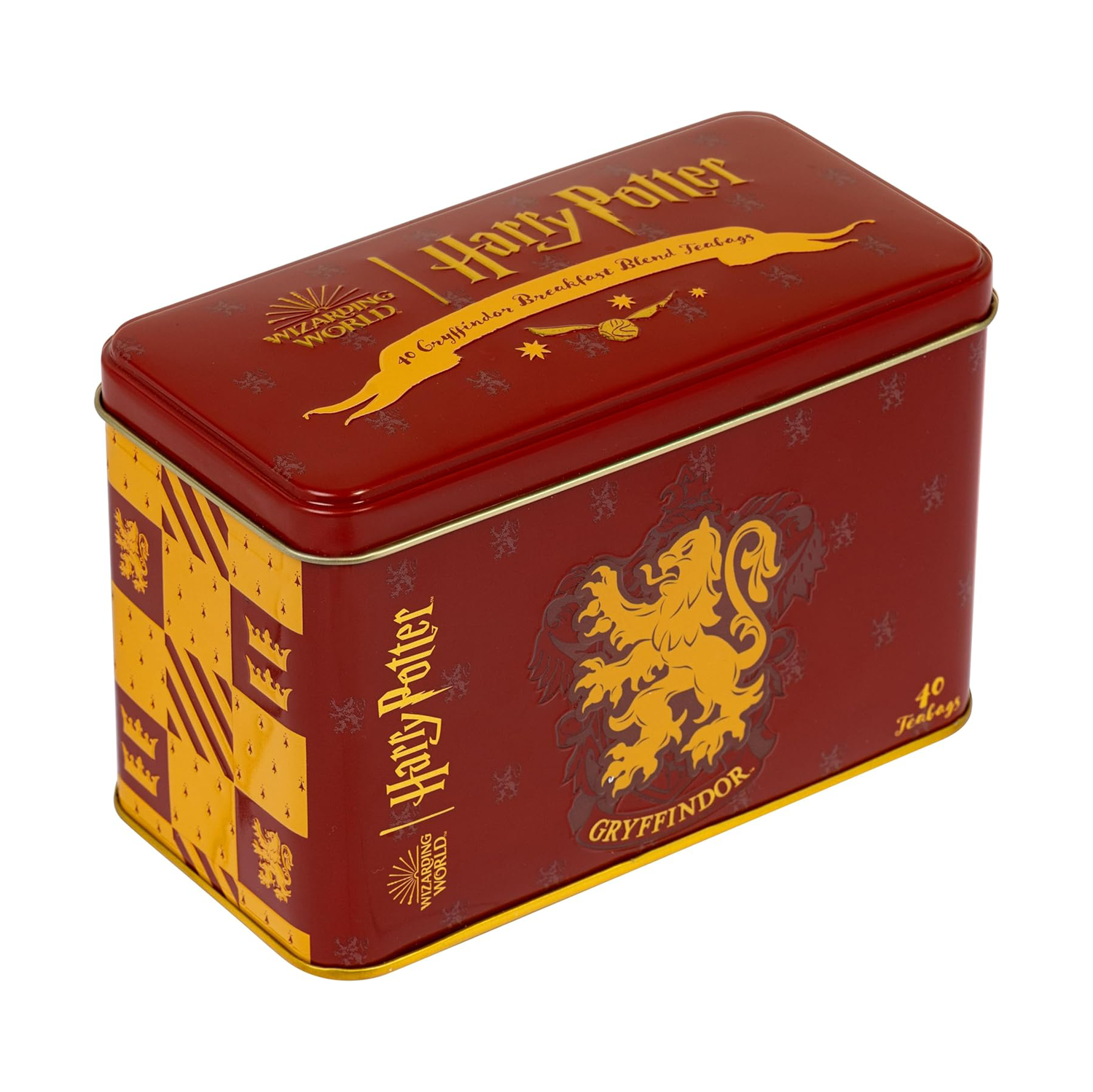 Harry Potter Gryffindor Breakfast Tea Tin - 40 Tebags