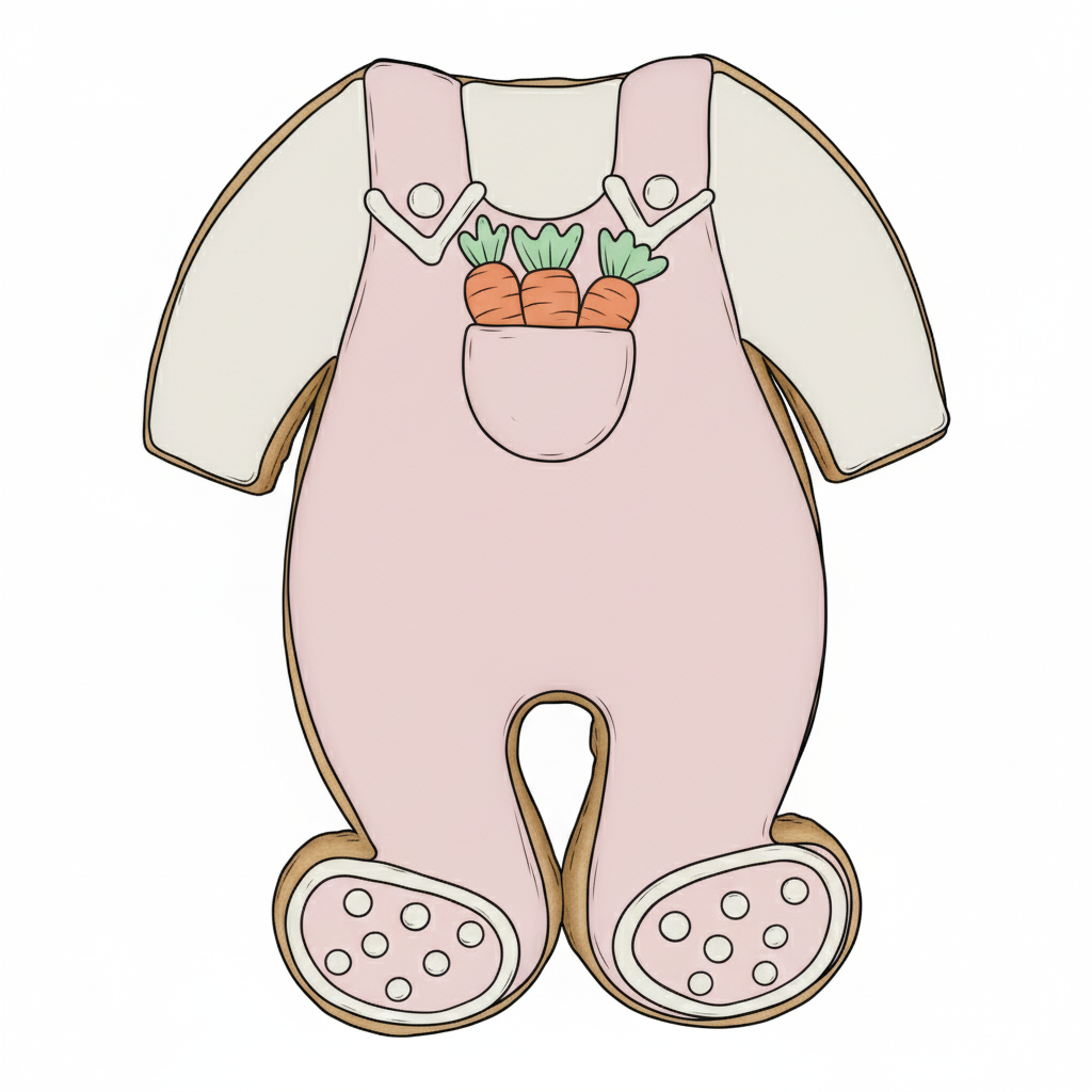 Pink Peter Rabbit Cookie