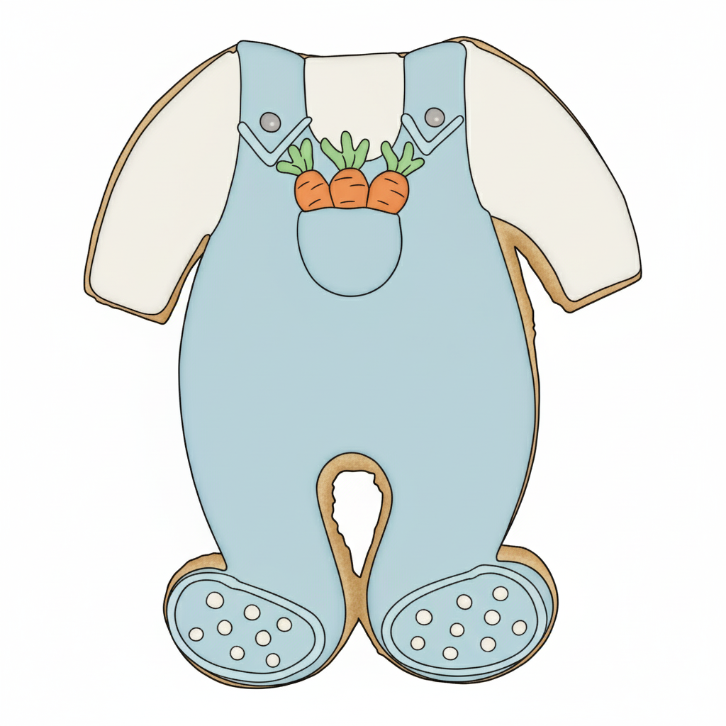 Blue Peter Rabbit Cookie