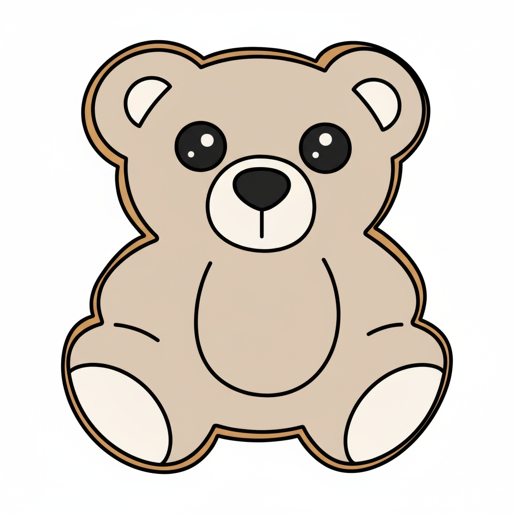 Teddy Bear Cookie