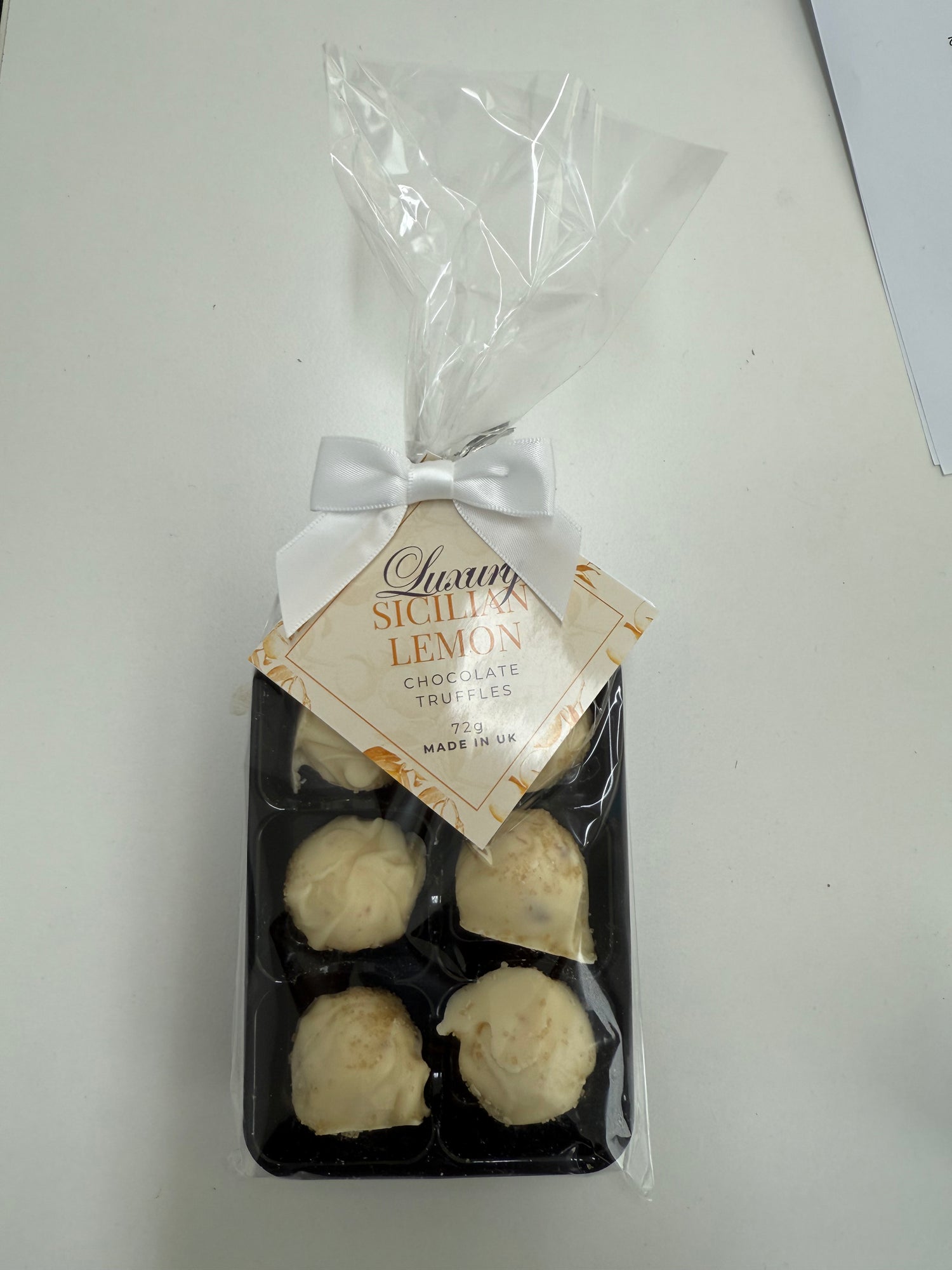 Luxury Lemon Truffles - 6 Pack
