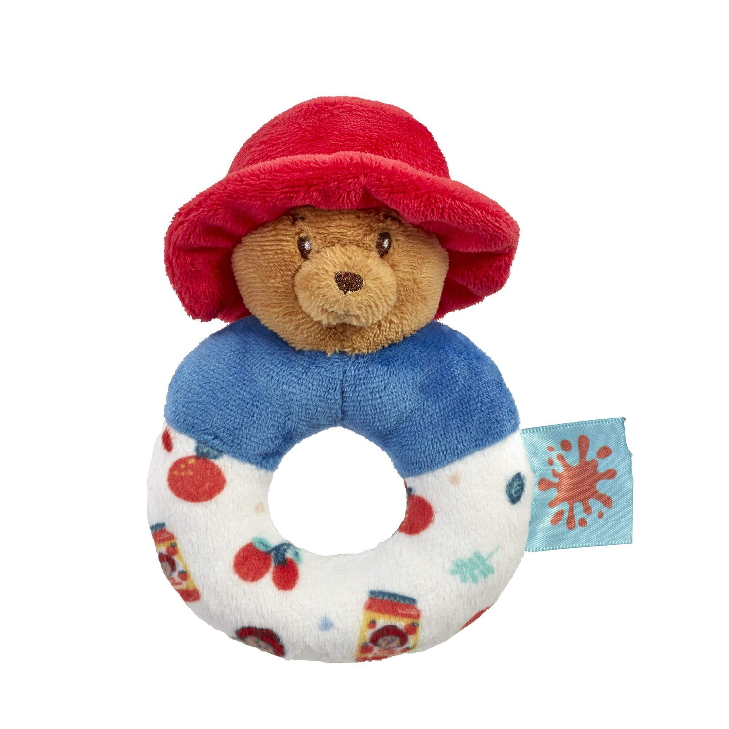 Paddington Bear Baby Rattle Toy