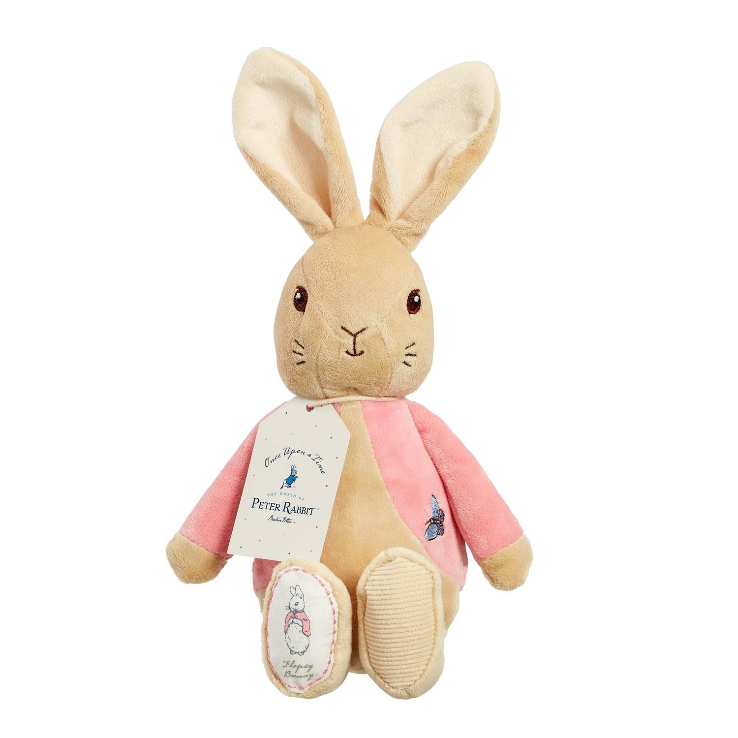 My First Flopsy Bunny Pink Peter Rabbit Beatrix Potter Cuddly Toy - Large