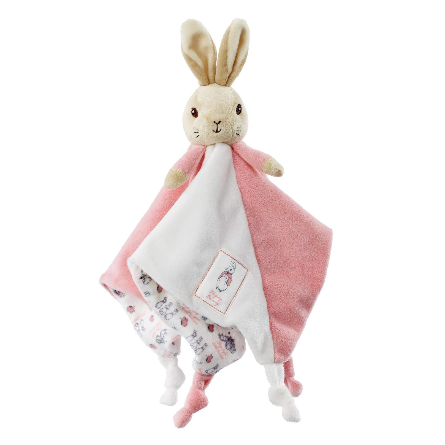 Flopsy Bunny Beatrix Potter Pink Comfort Blanket