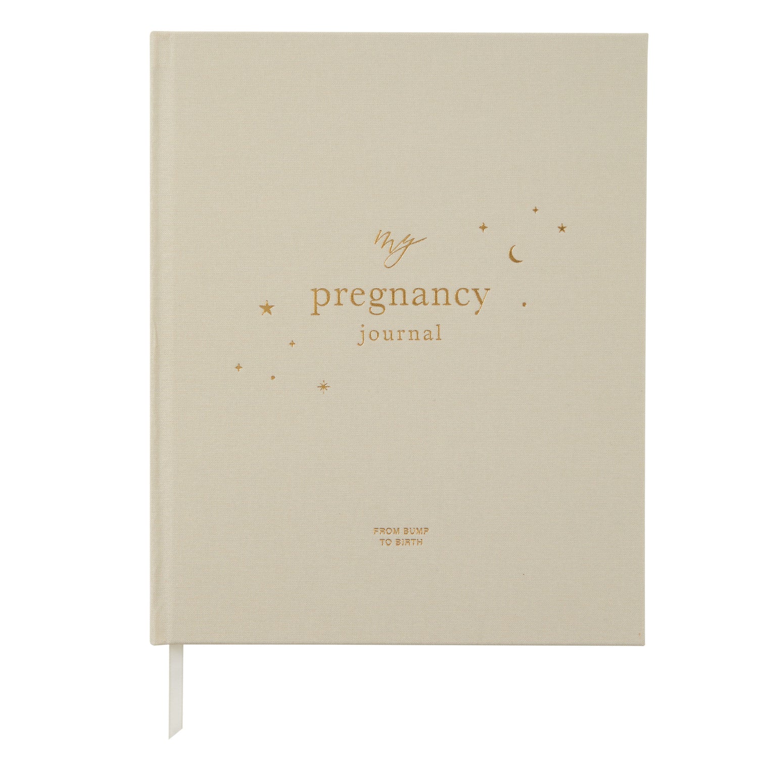 Parents to Be Pregnancy Journal - Gold Embossed Milestone Moments