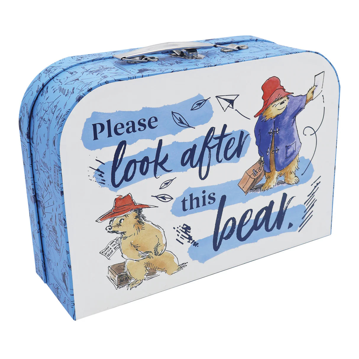 Paddington Bear Cardboard Carry Case with Handle - Large