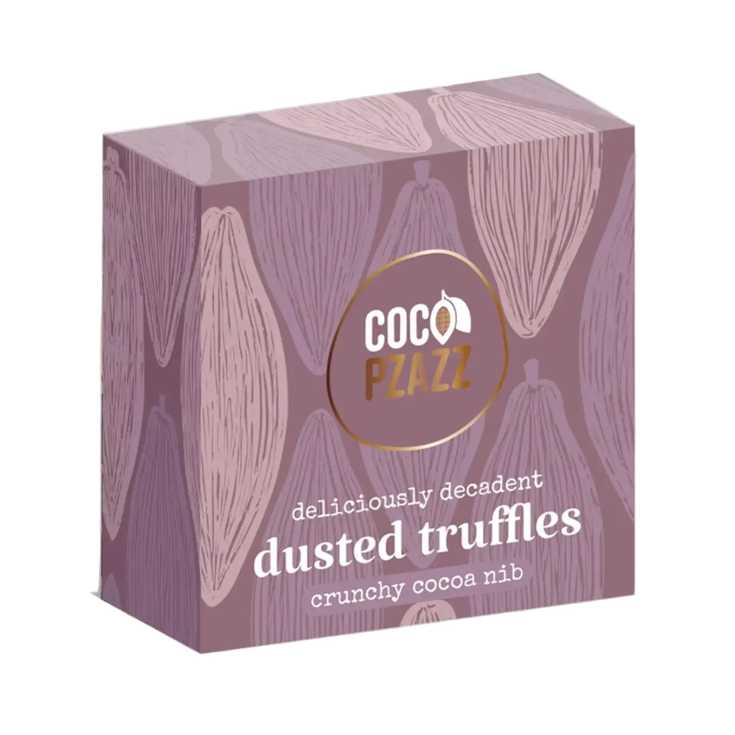 Chocolate Crunchy Cocoa Nib Dusted Truffles - 125g