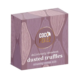 Chocolate Crunchy Cocoa Nib Dusted Truffles - 125g