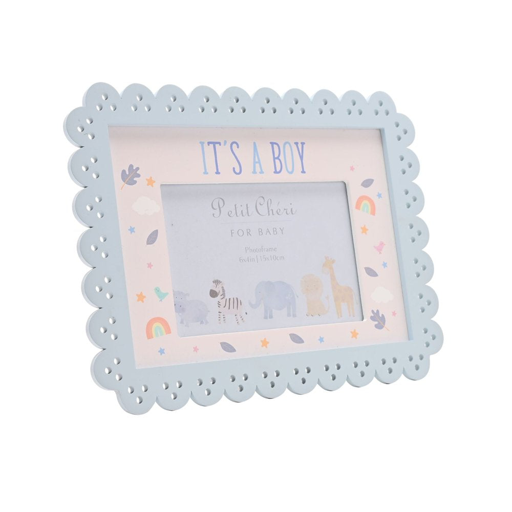 Blue Baby Photo Frame - 6x4 Photo