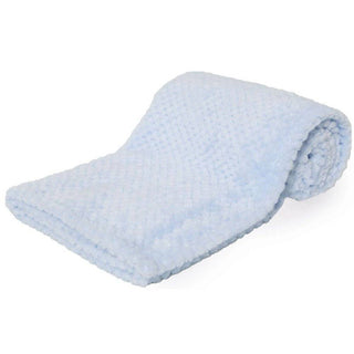 Baby Blue Waffle Swaddling Blanket Wrap
