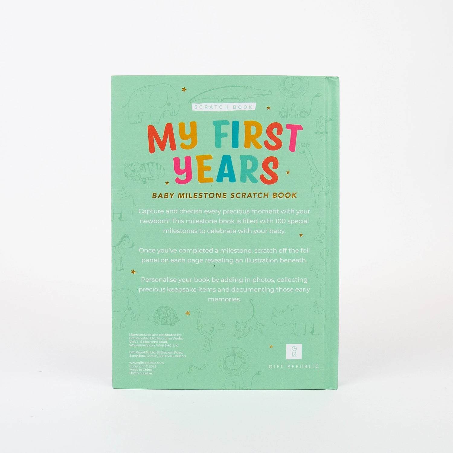 My First Years - Baby Milestone Scratch Cards