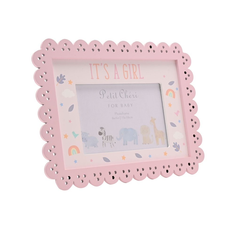 Pink Baby Photo Frame - 6x4 Photo