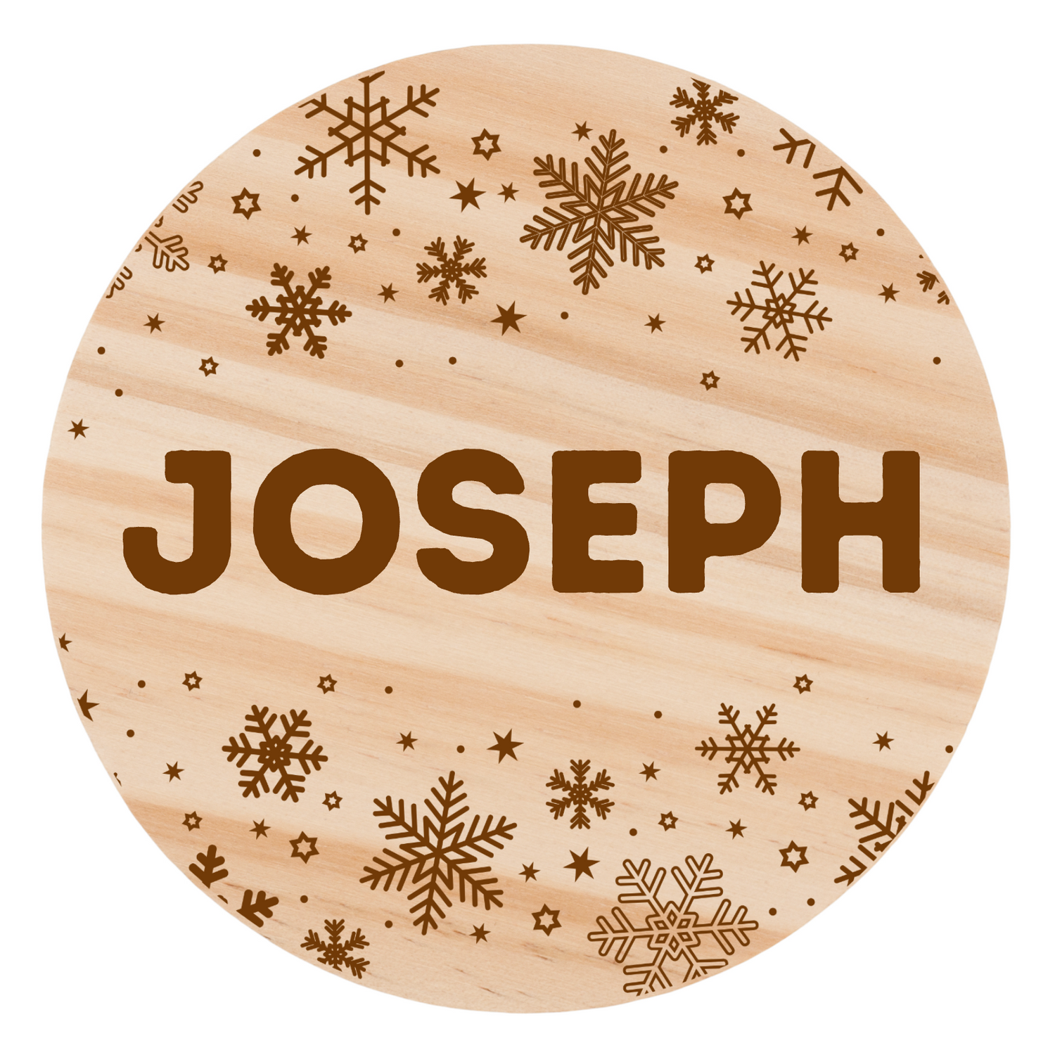Christmas Theme Personalised Disc