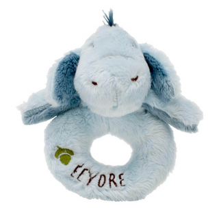 Winnie The Pooh Eeyore Baby Ring Rattle Toy