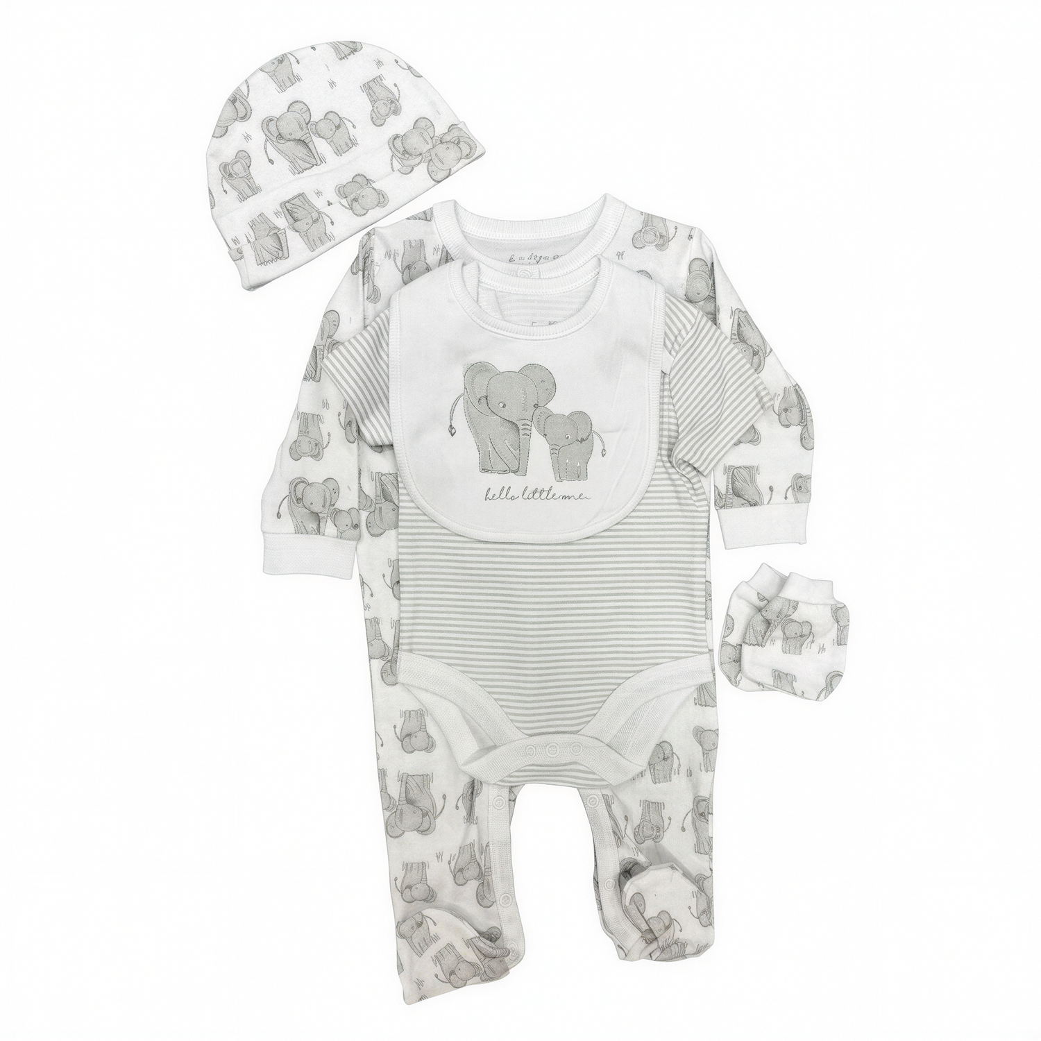 Elephant Parent & Child Unisex Clothing Gift Set