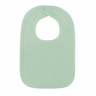 Sage Green Velcro Newborn Baby Bib