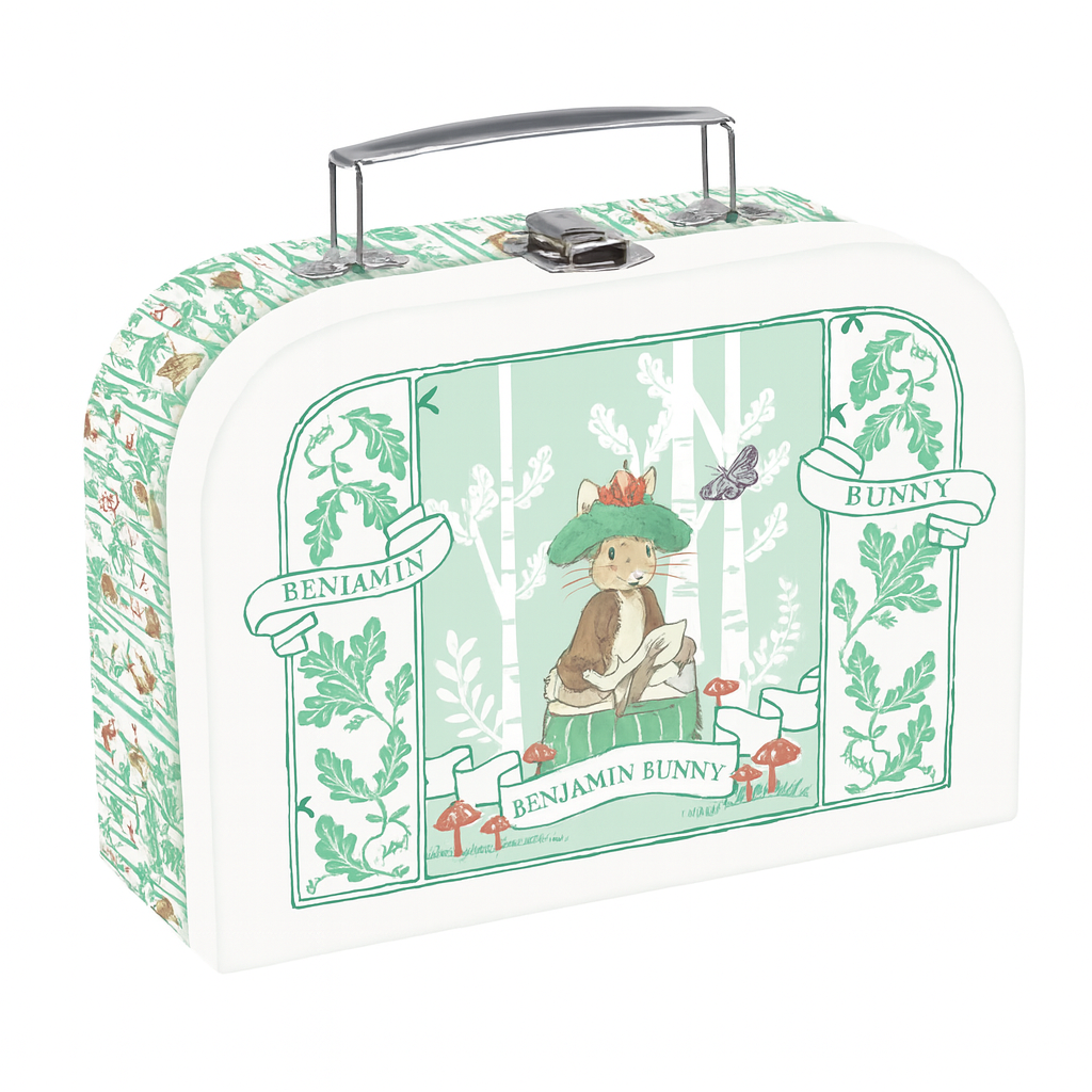 Green Benjamin Bunny Beatrix Potter Children's Carry Case