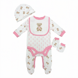 Baby Bear Little Girls Clothing Gift Set