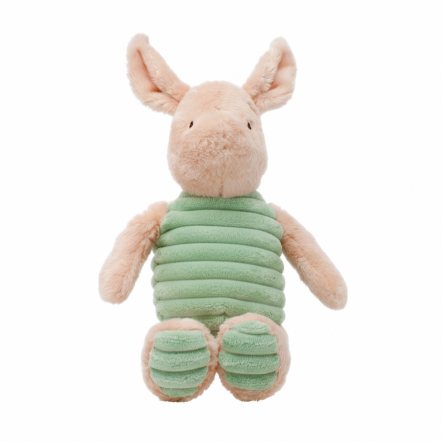Piglet Soft Toy in Pink and Green - Classic Winnie-the-Pooh Soft Toy