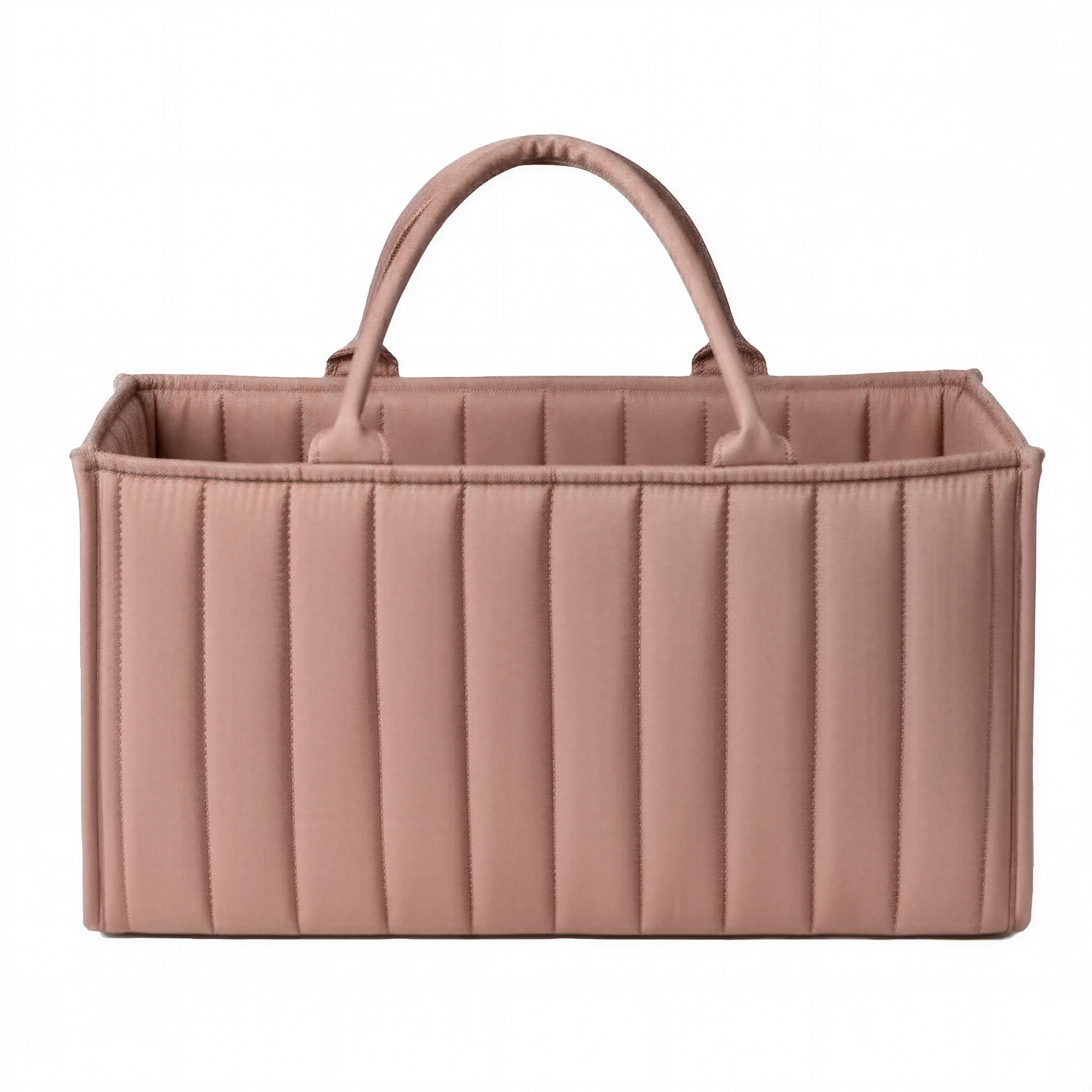 Rose Quilted Carry Caddy with Compartments