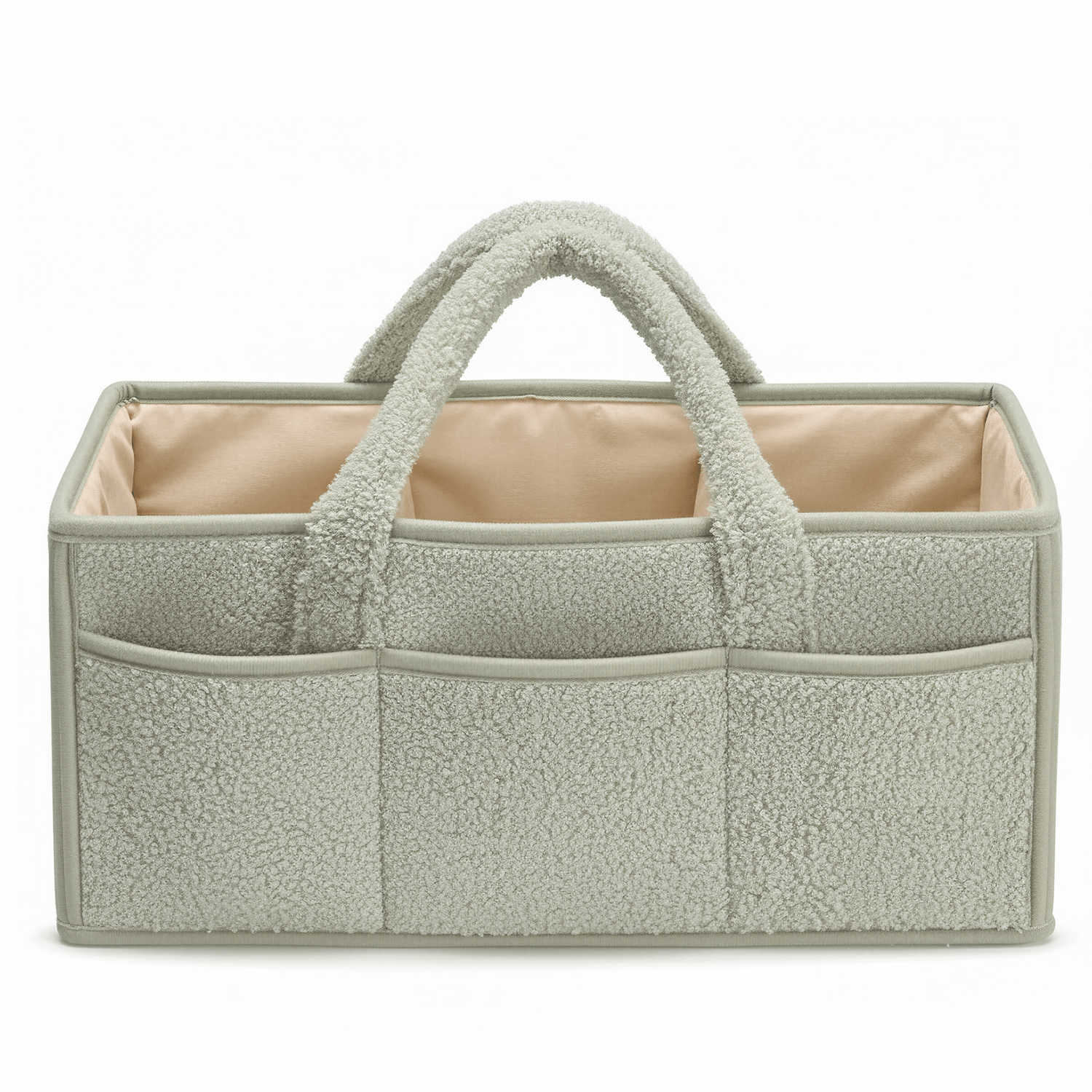 Sage Green Baby Carrier with Compartments