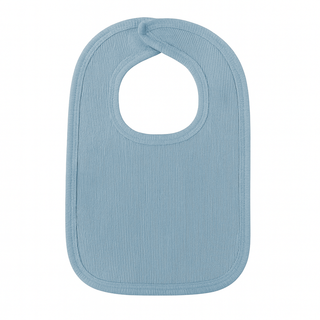 Blue Velcro Newborn Baby Bib