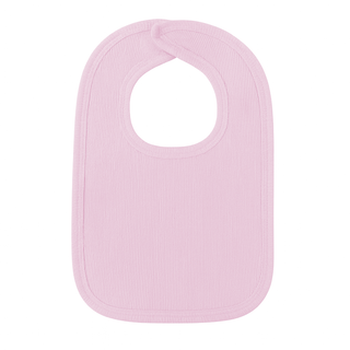 Pink Velcro Newborn Baby Bib