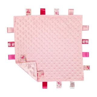 Small Comforter Blanket in a Pink Soft Mink Design