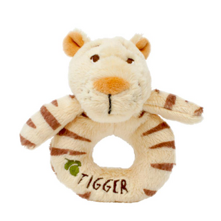 Winnie The Pooh Tigger Baby Ring Rattle Toy